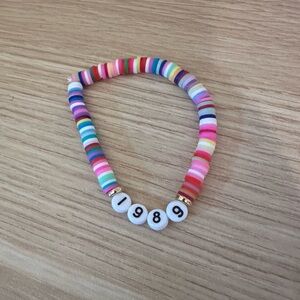 Taylor Swift Friendship 1989 Bracelet Multicolor